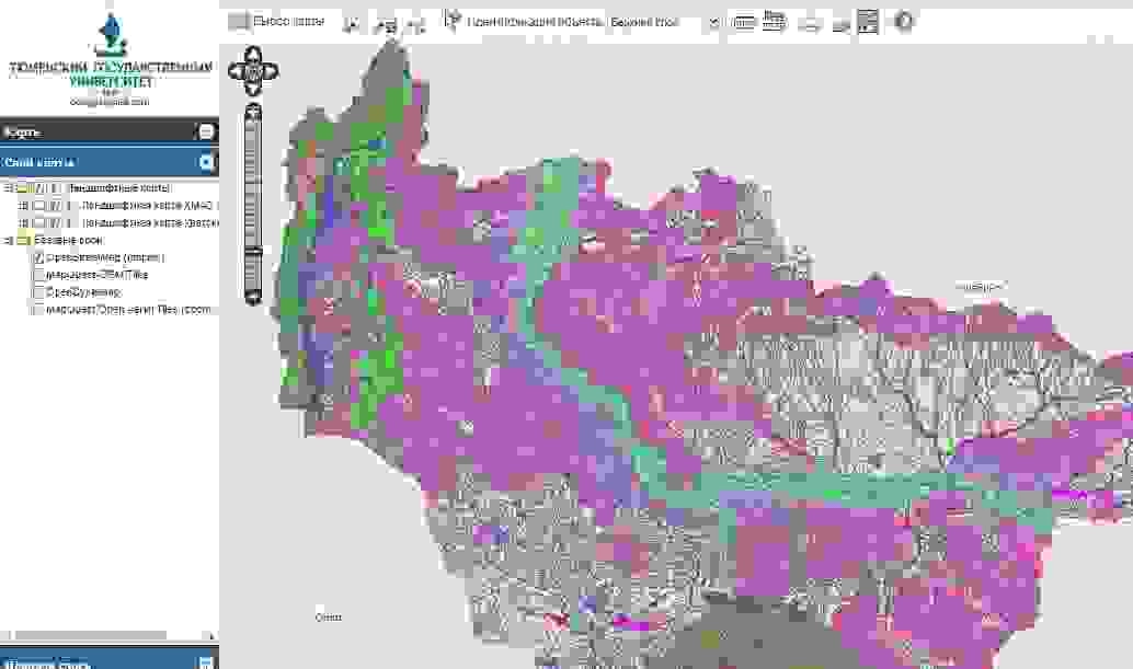 В ТюмГУ запущен Геопортал
